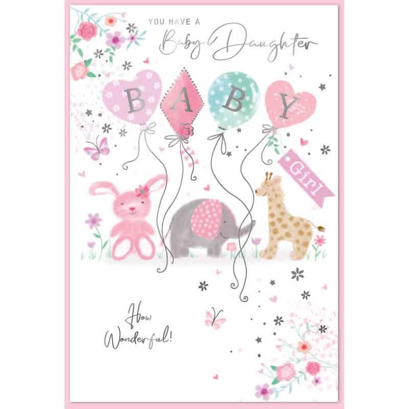 Baby Daughter Card