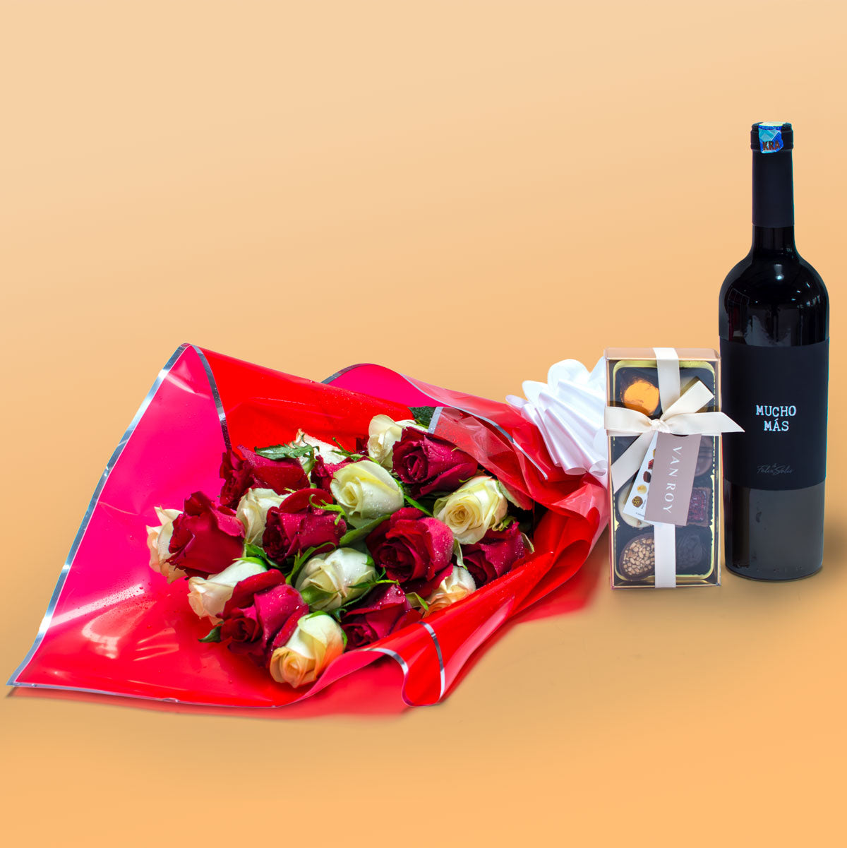 Blooming Love Package | Flower & Chocolates Gift
