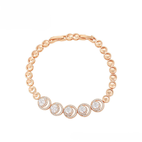 Diamond Rose Gold Bracelet