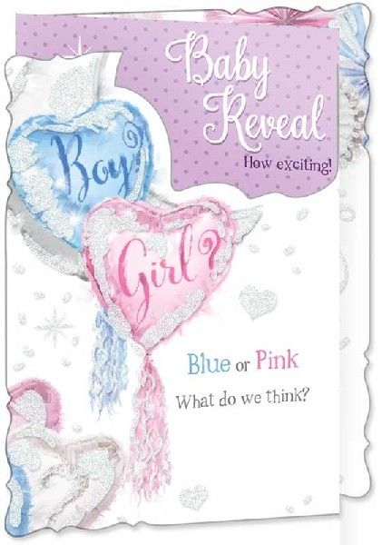 Baby Reveal Card – Out of the Blue