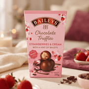 Baileys Strawberry & Cream Twist Wrapped Truffles – 205g