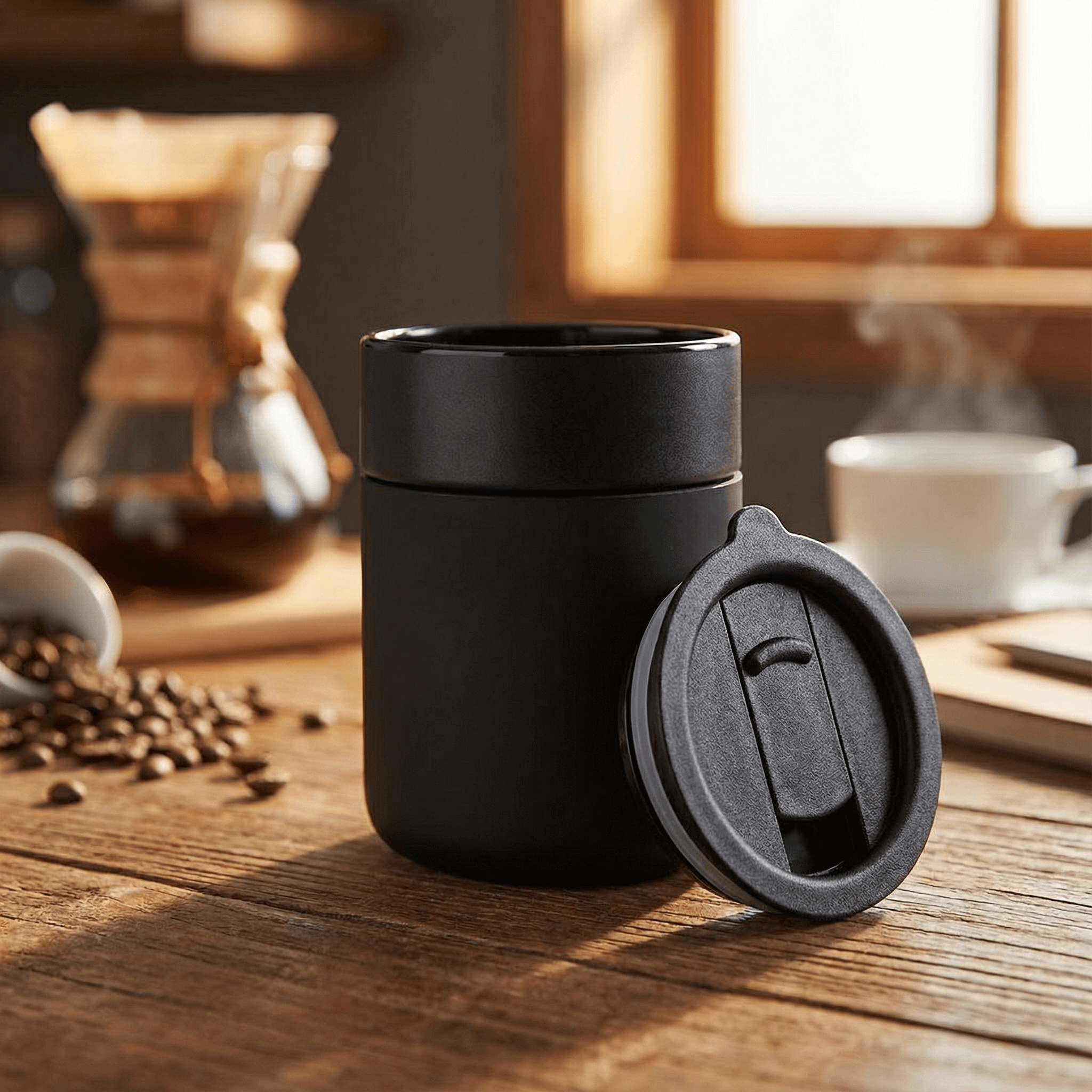 Serendipio Pimlico Ceramic Coffee Tumbler – 300ml
