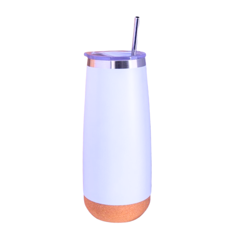 Thermal Insulated Mug with Straw - 650ml