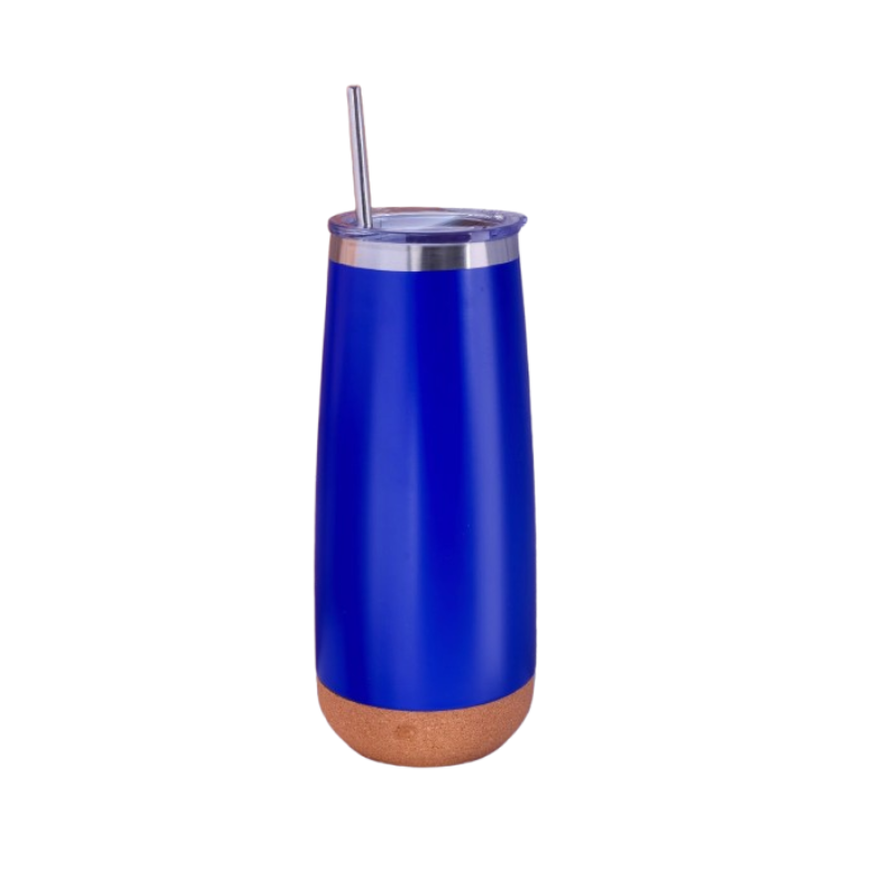 Thermal Insulated Mug with Straw - 650ml