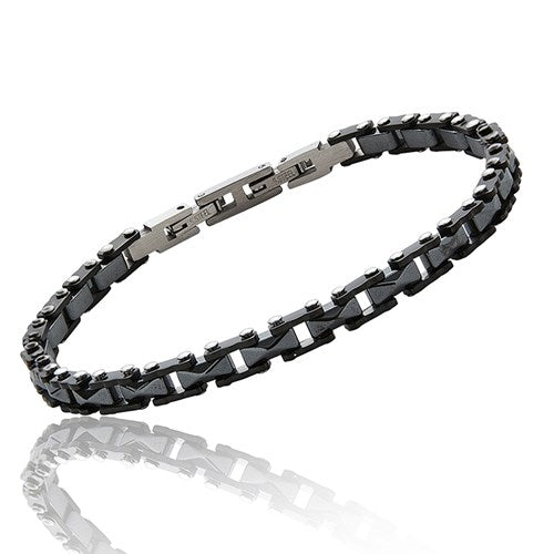 EQ For Men Ceramic Bracelet – Black