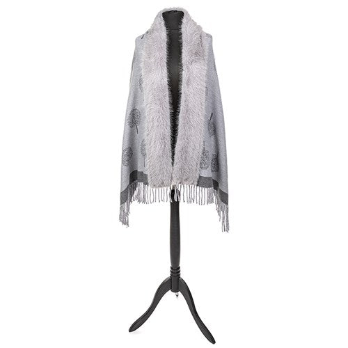 Chaleur de Rêve Faux Fur Collar Wrap