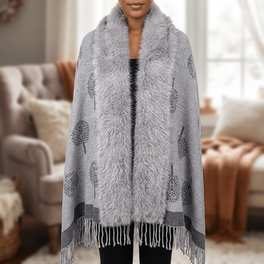 Chaleur de Rêve Faux Fur Collar Wrap