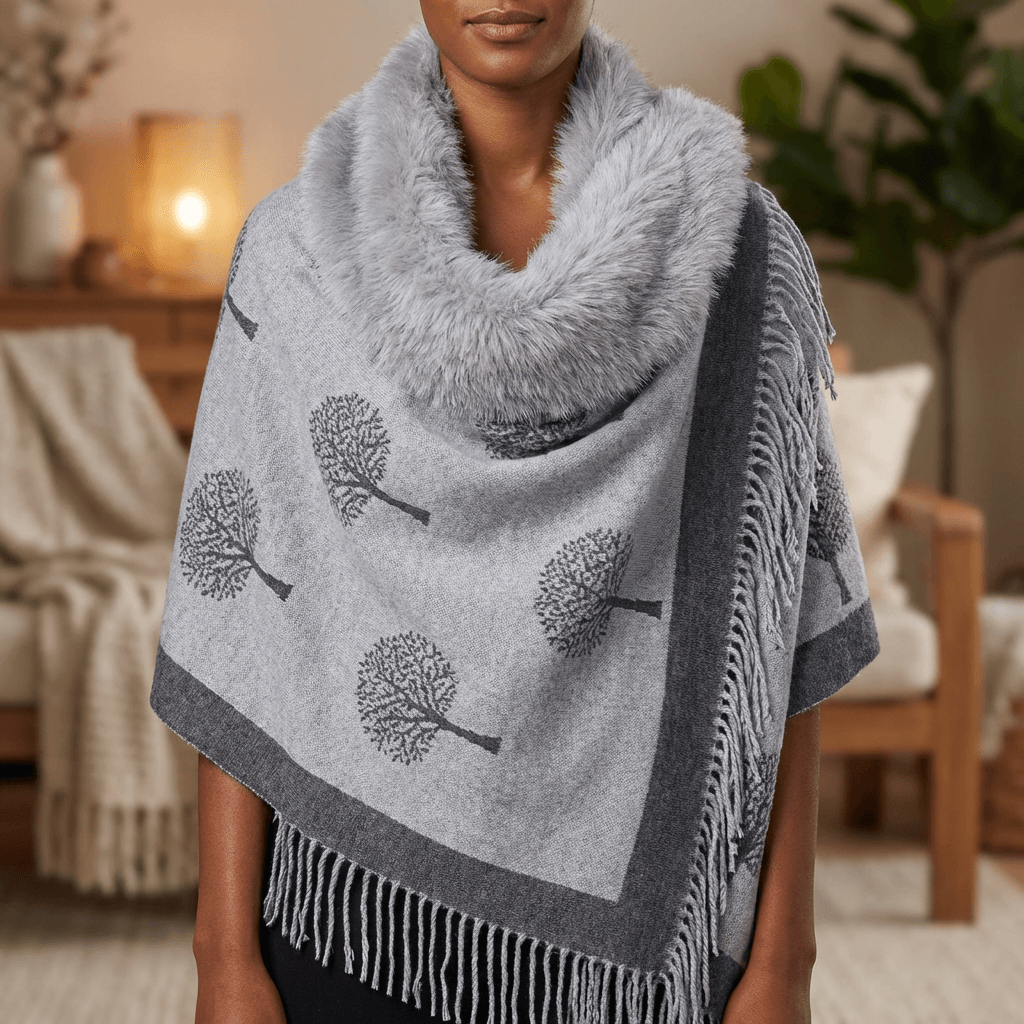 Chaleur de Rêve Faux Fur Collar Wrap