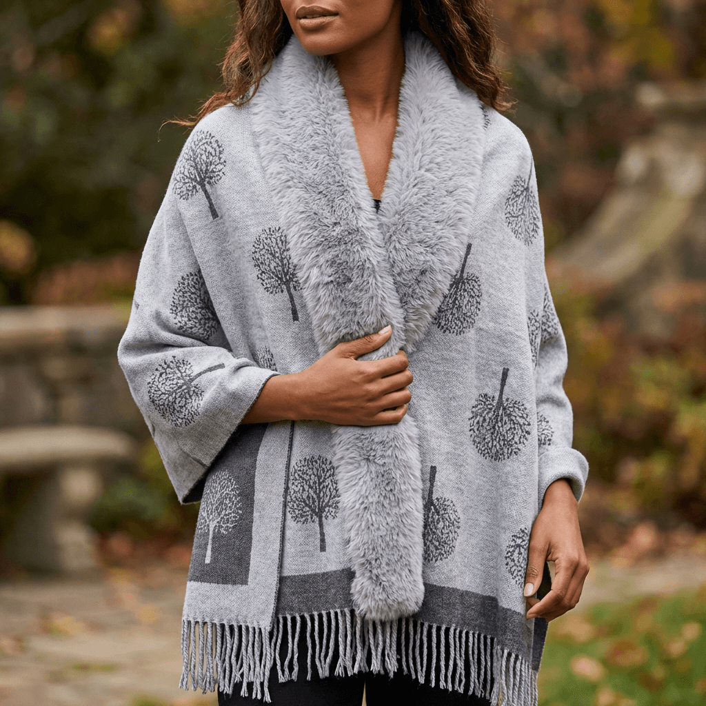 Chaleur de Rêve Faux Fur Collar Wrap