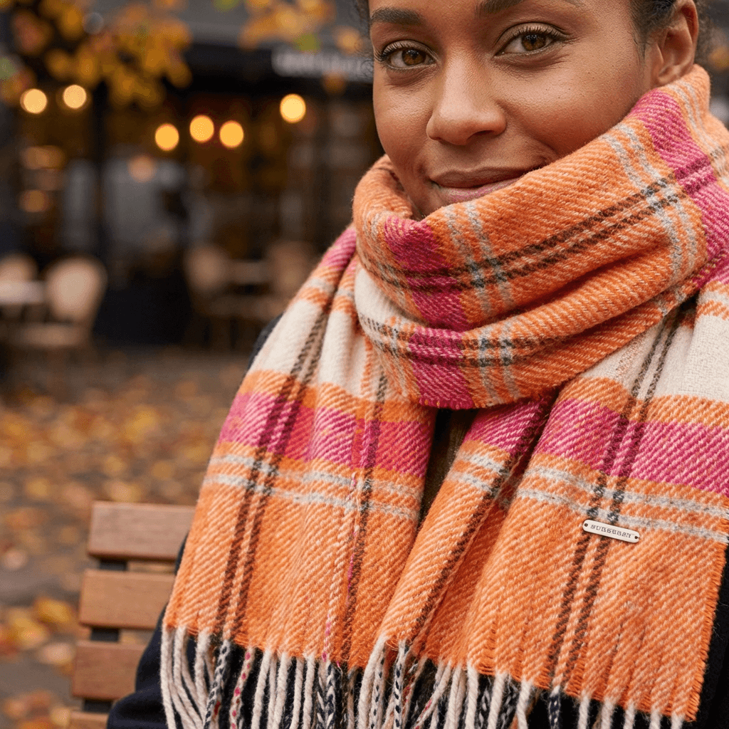 Cosy Plaid Everyday Wrap Scarf