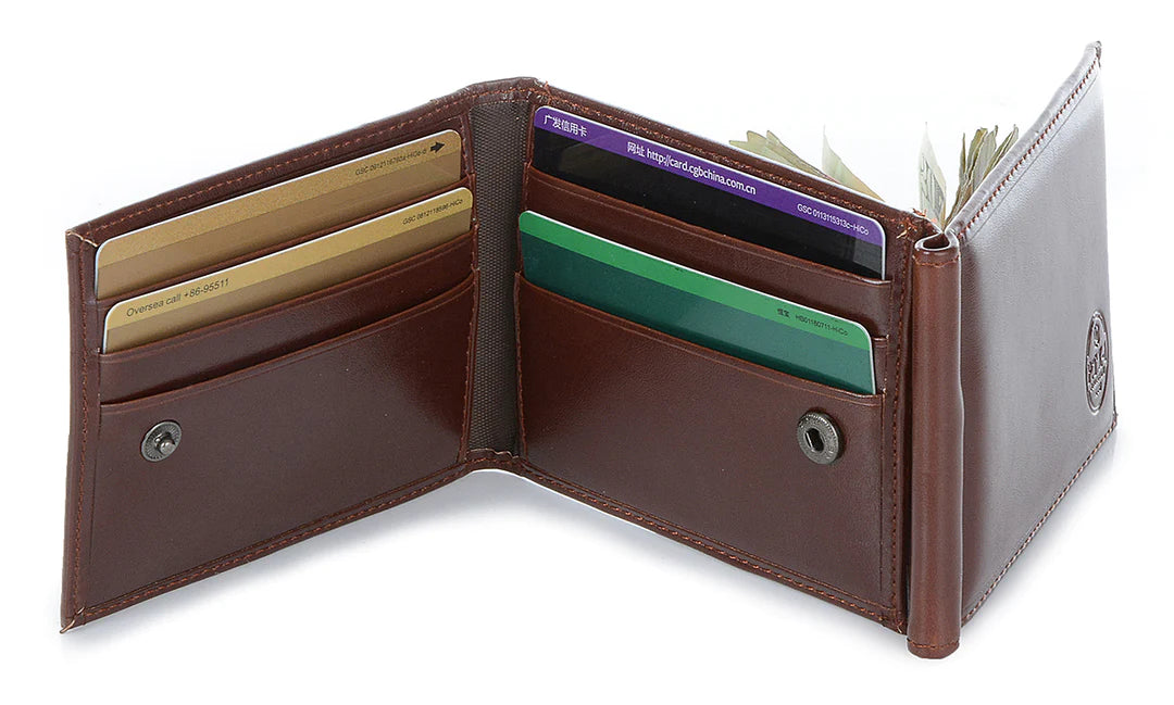 3 Fold Money Clip Wallet by Mad Man