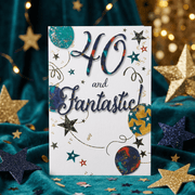 Age 40 – Milestone Card For Him