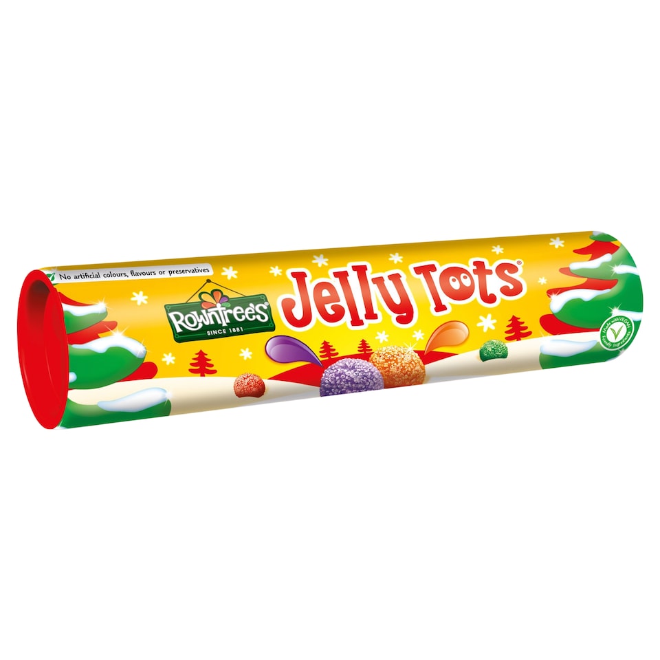Rowntrees Jelly Tots Giant Tube 15x115g