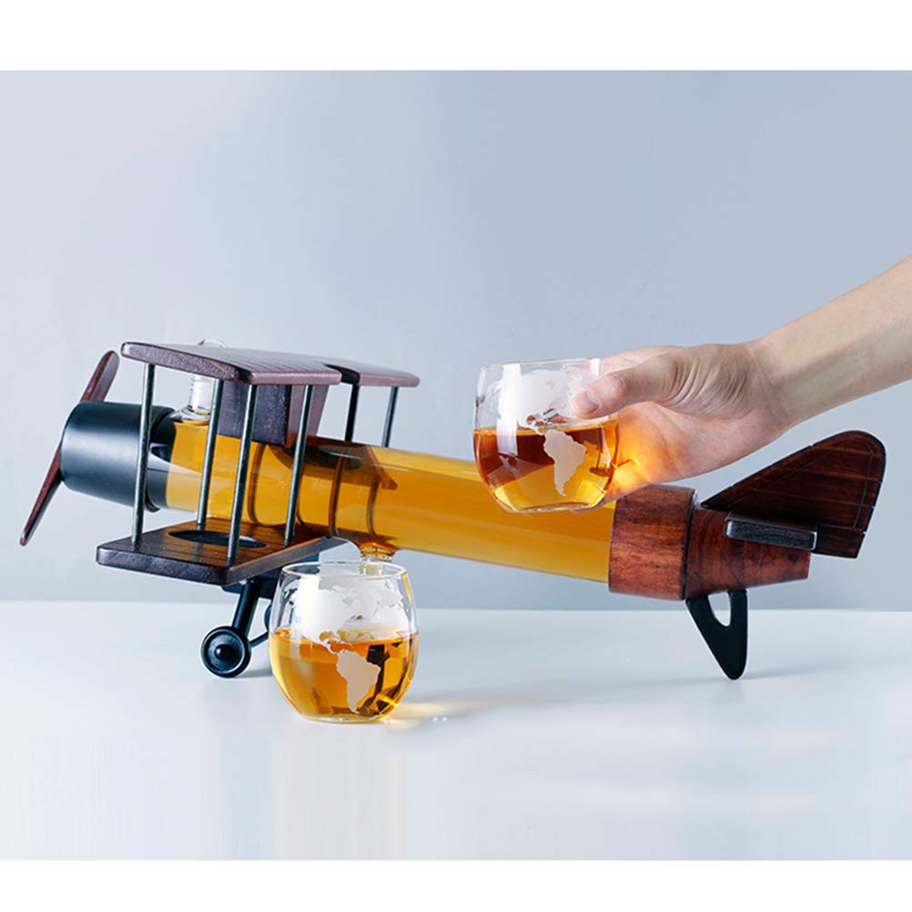 Aeroplane Decanter Set
