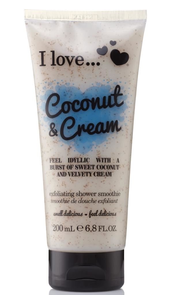I Love Coconut and Cream Exfoliating Shower Smoothie