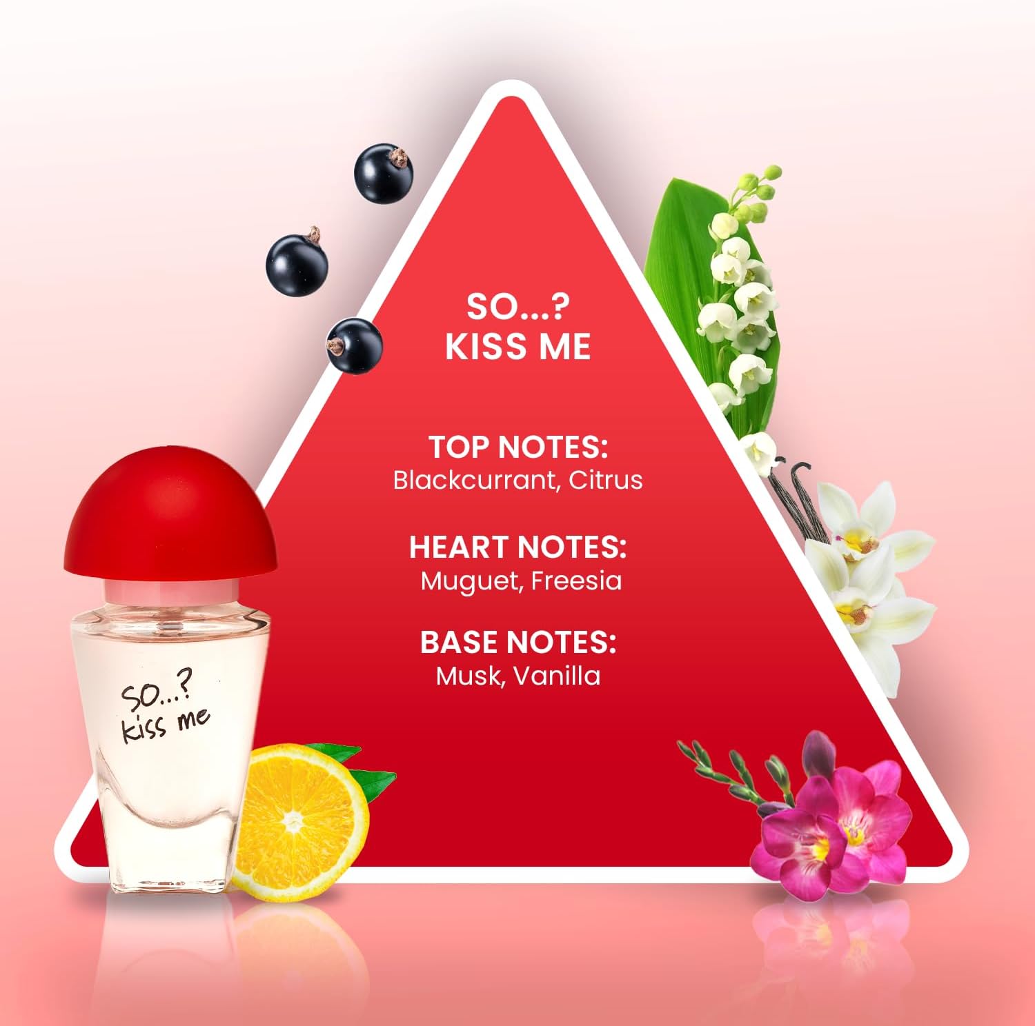 So…? Romantic Trio Eau de Toilette Gift Set (3 × 15ml)