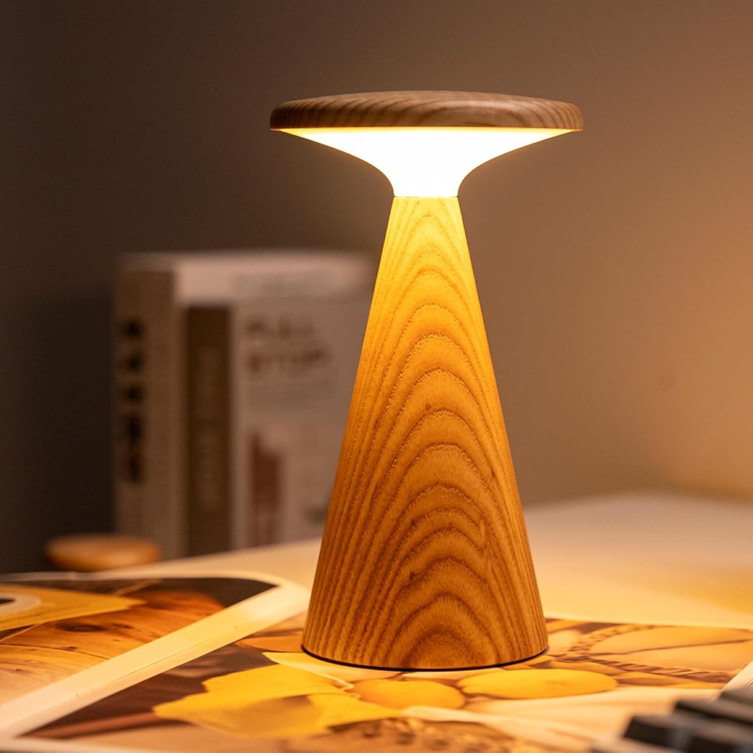 Gingko Design Sylva Table Lamp – White Ash