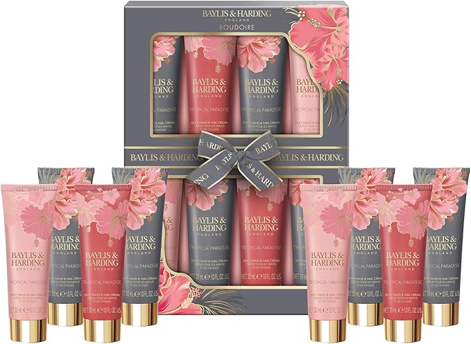 B&H Boudoire Tropical Paradise Silky Hand Cream Set 30ML - 8 Pieces