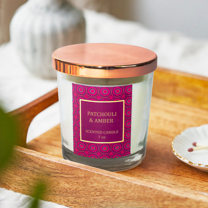 For Her Scented Candle Jar with Lid