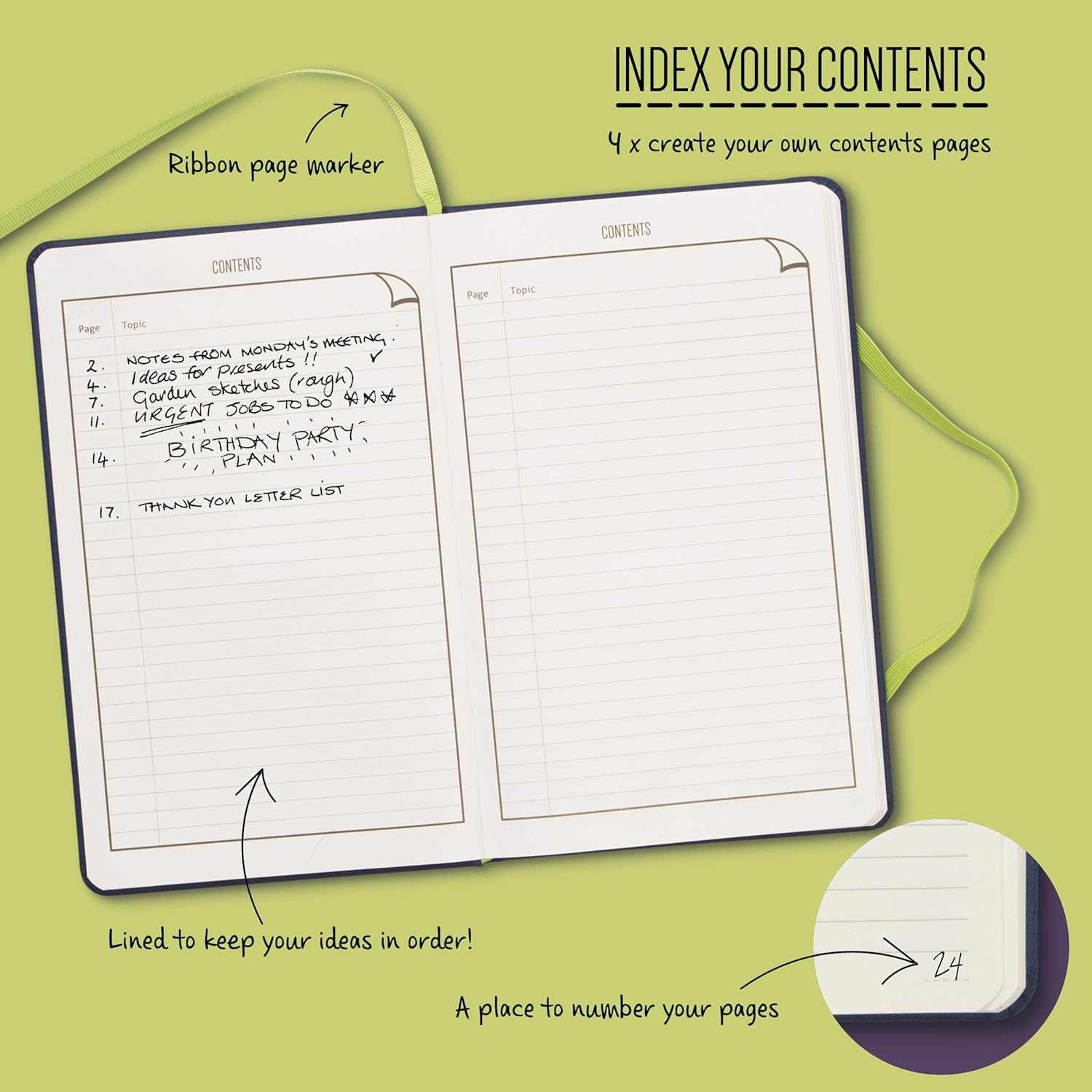 IF Bookaroo Bigger Things Notebook Journal