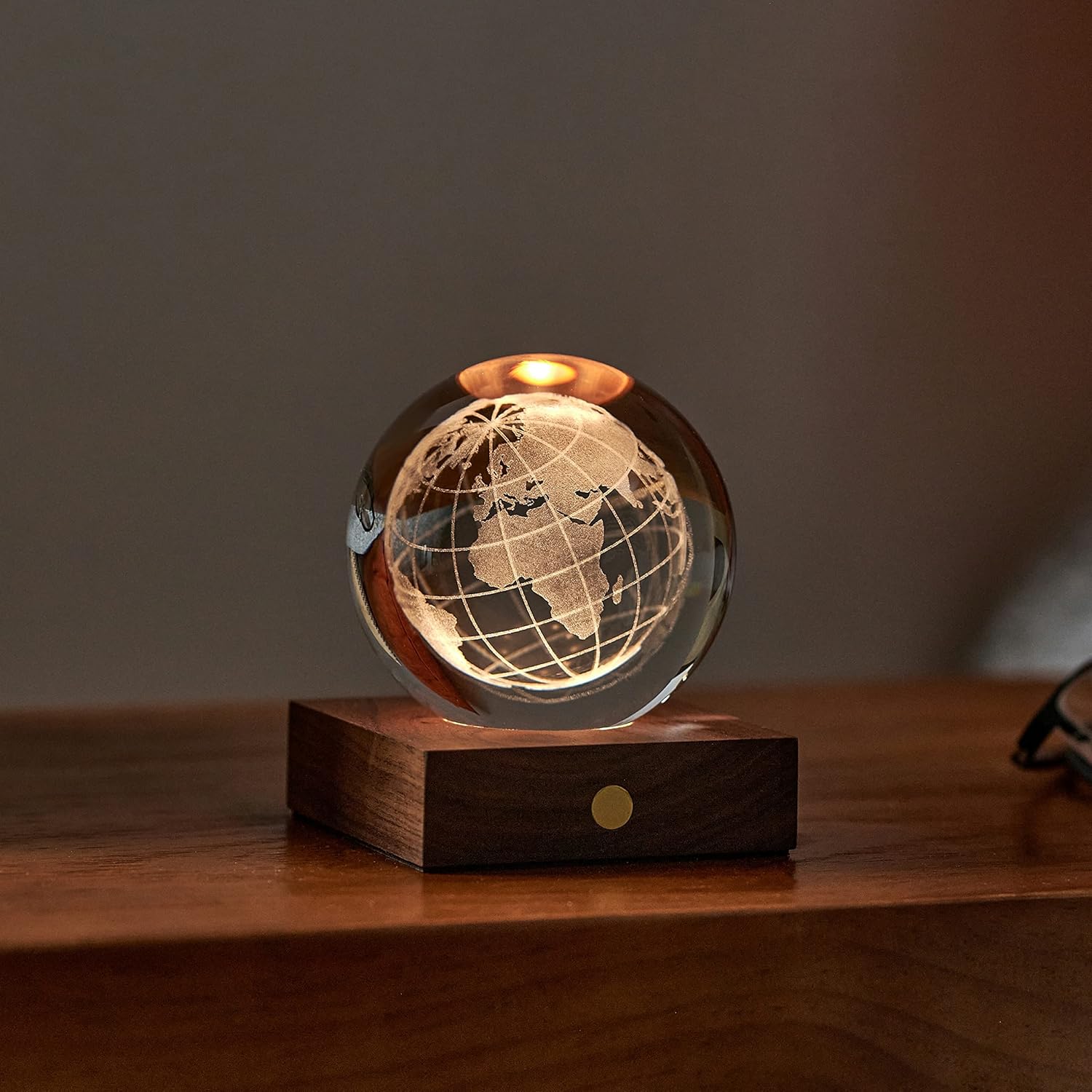 Amber Crystal Light – Solar System Model