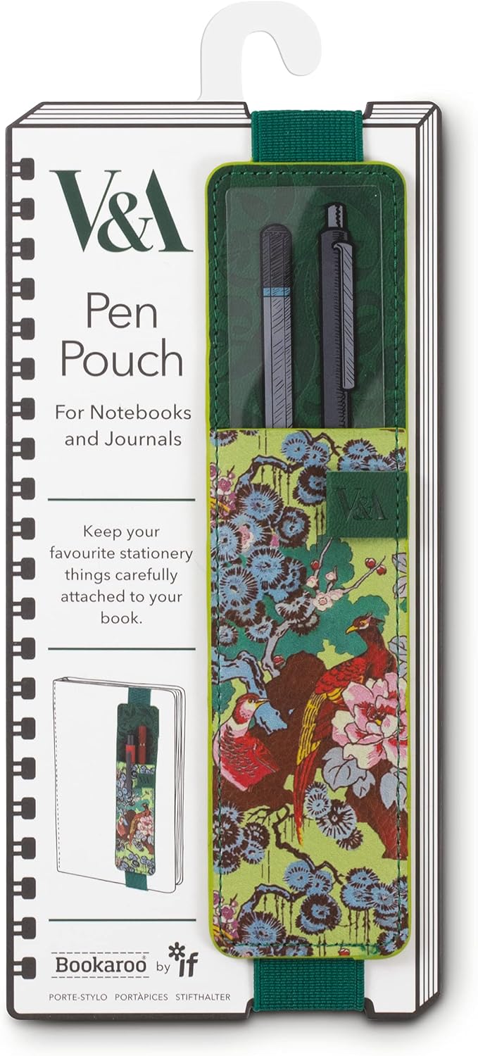 IF V&A Bookaroo Pen Pouch - Sundour Pheasant