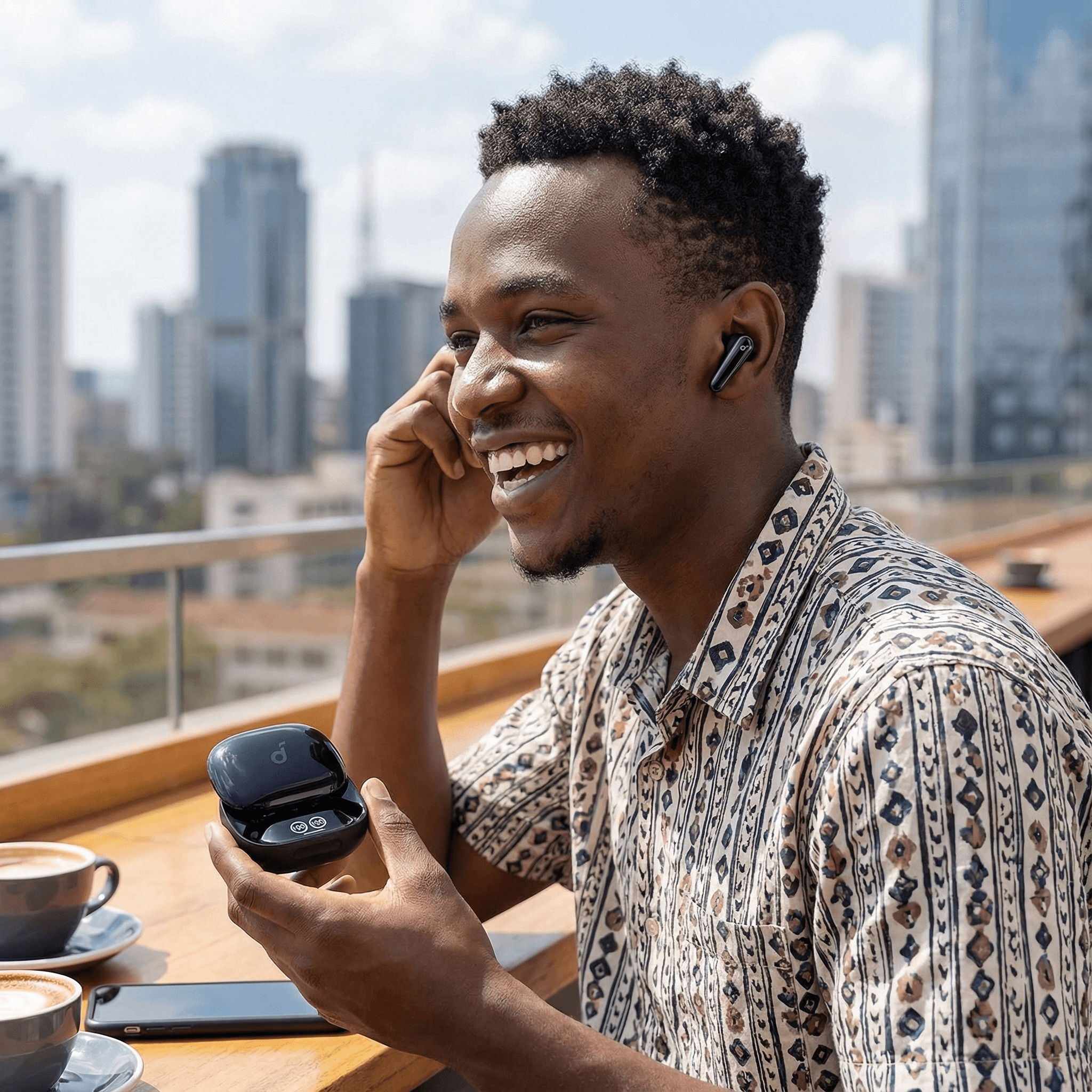 Soundcore Liberty 4 Pro Wireless Earbuds – Glossy Black