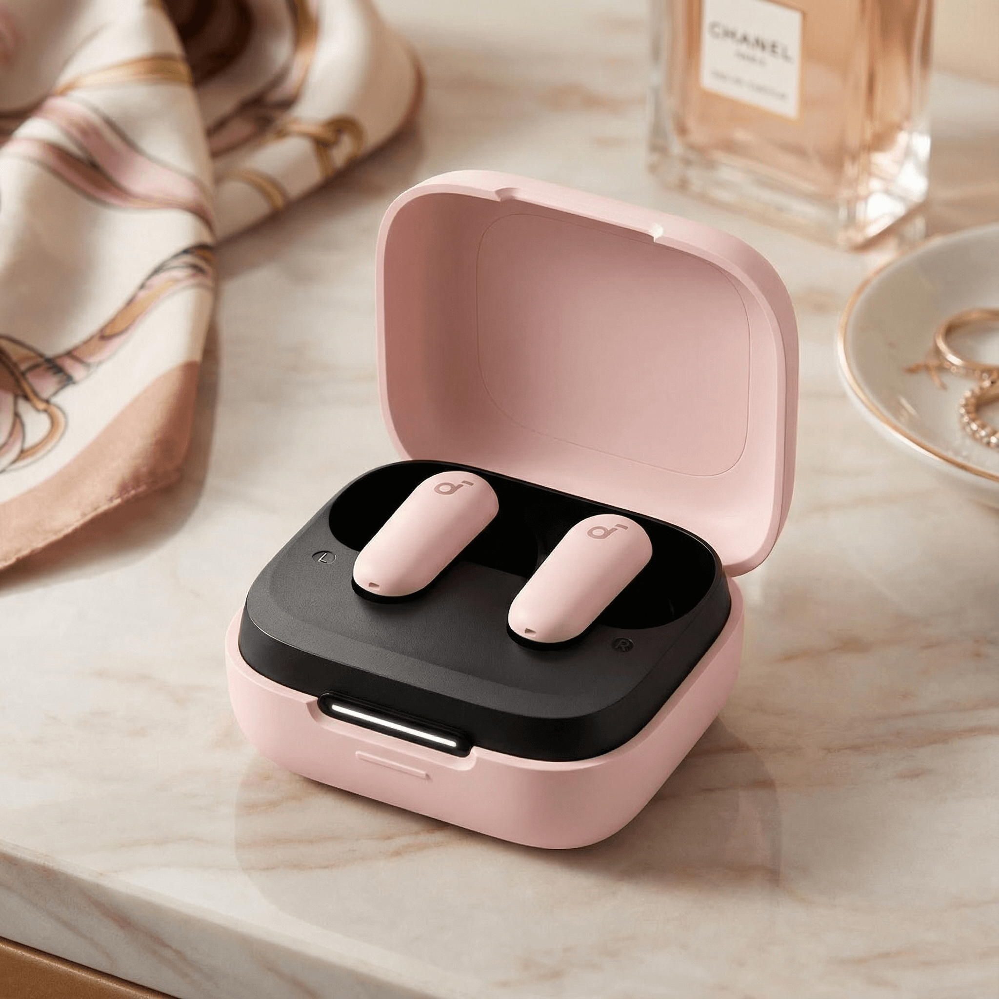 Anker Soundcore P30i Wireless Earbuds – Pink