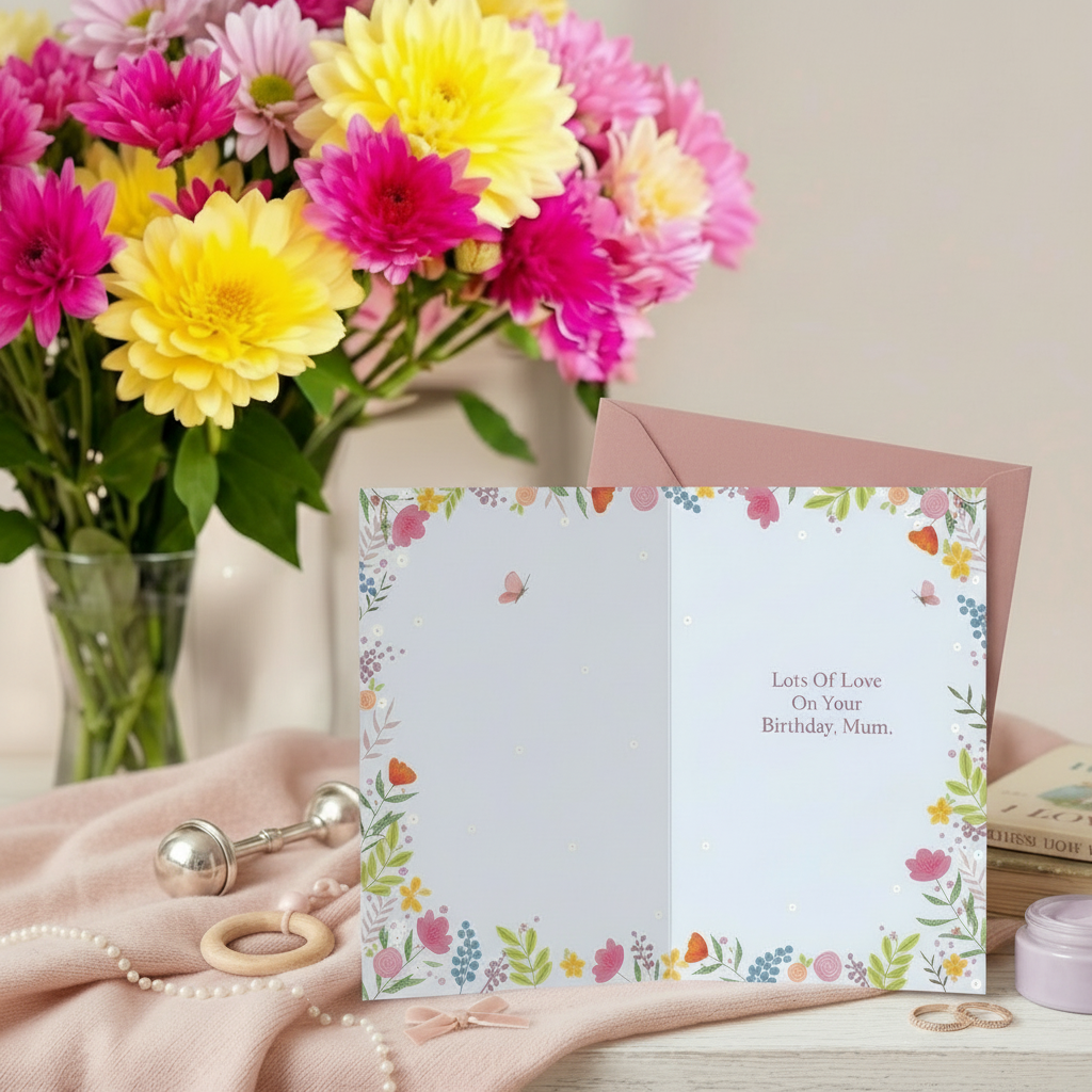 Special Mum A6 Birthday Card with Envelope