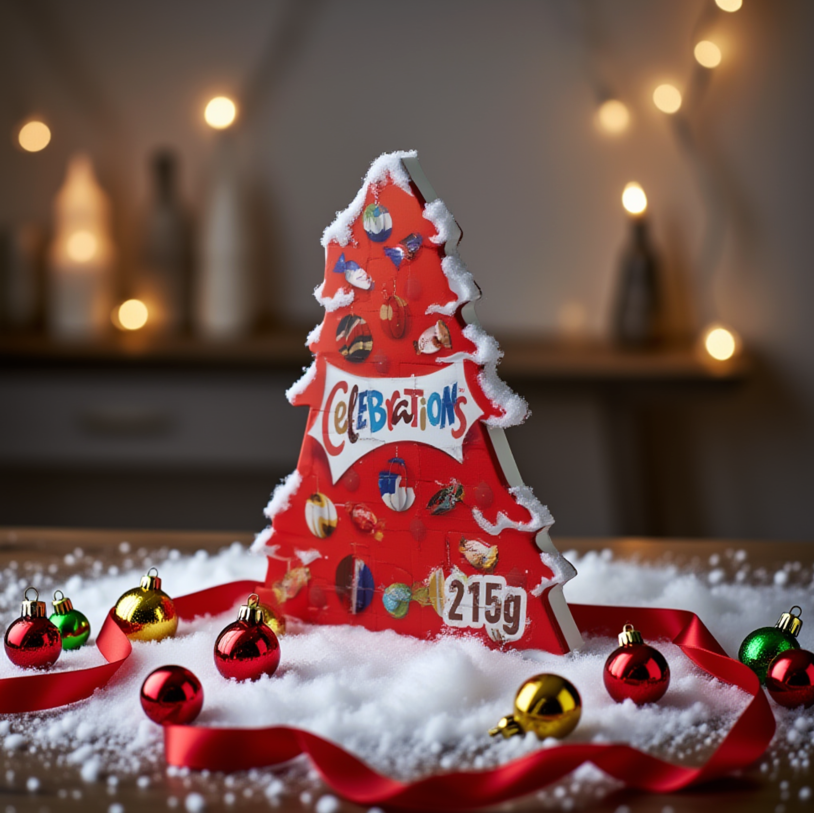 Celebrations Chocolate Christmas Tree Advent Calendar 215g