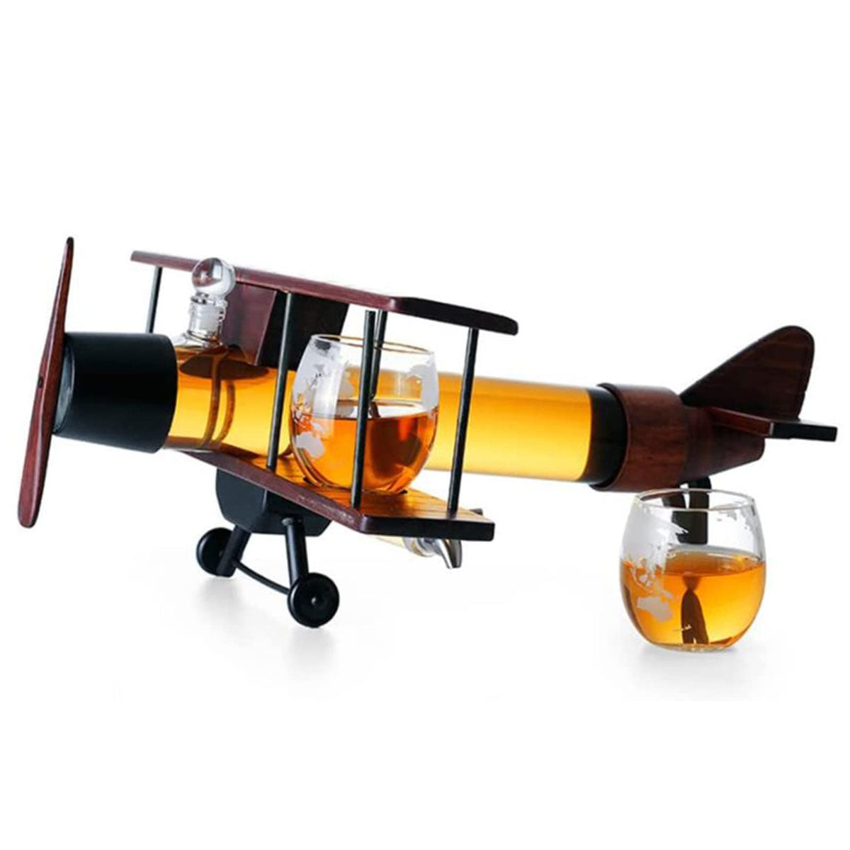 Aeroplane Decanter Set