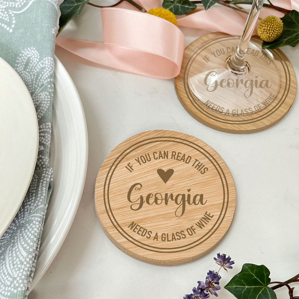 Single Altitude Kunwa Bamboo Coaster - Natural