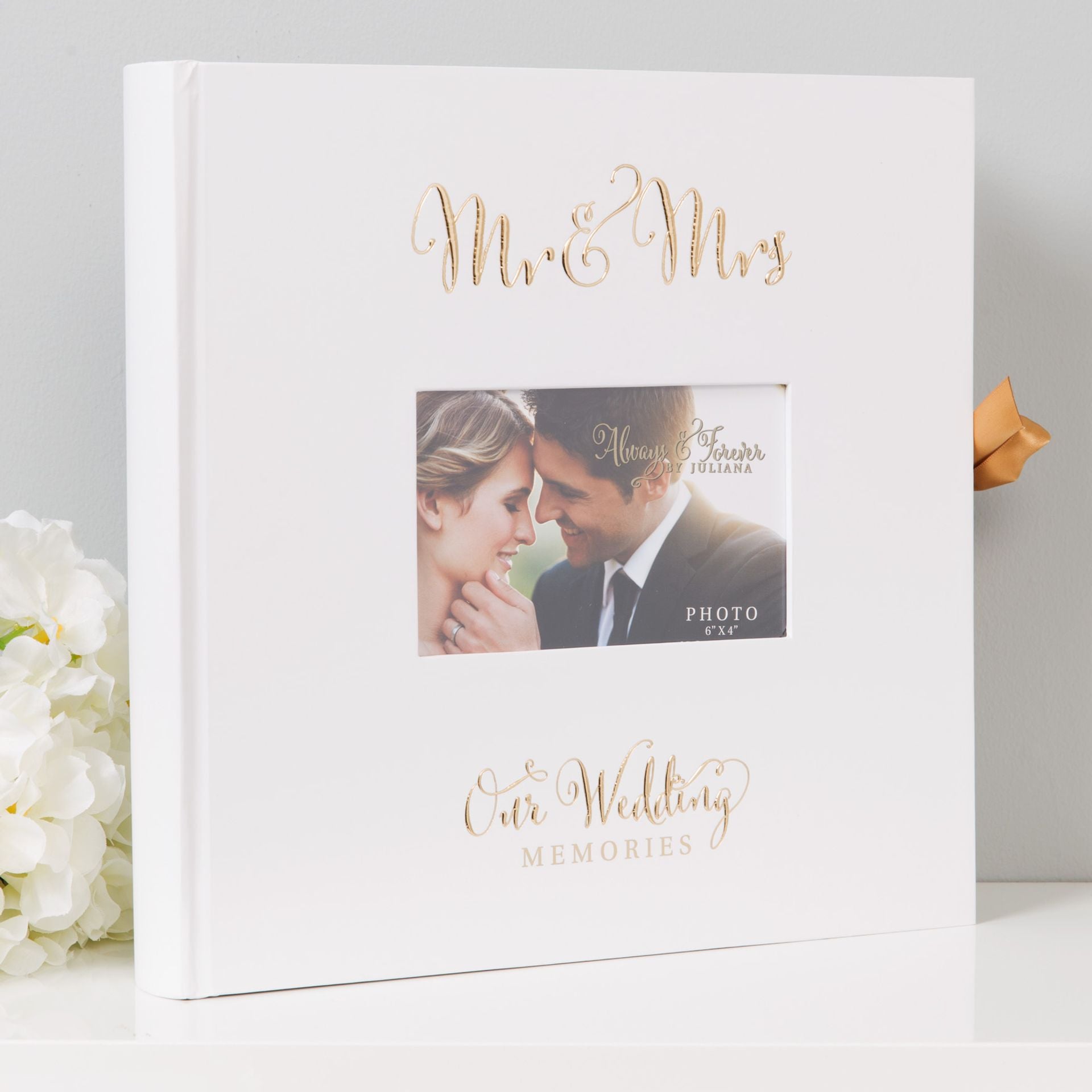 Always & Forever' Gold Foil Album/Scrap Book