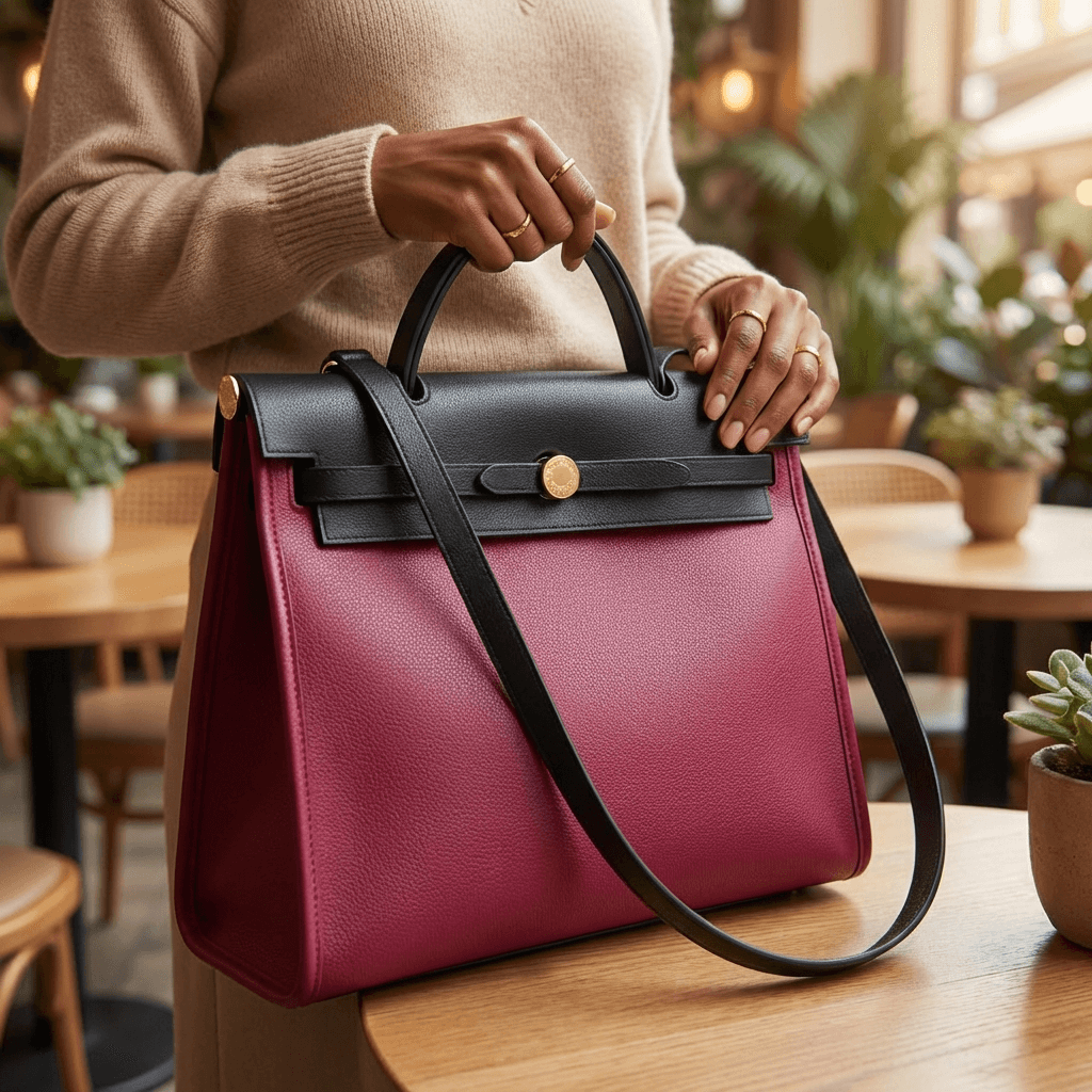 Ava Classic Top-Handle Bag