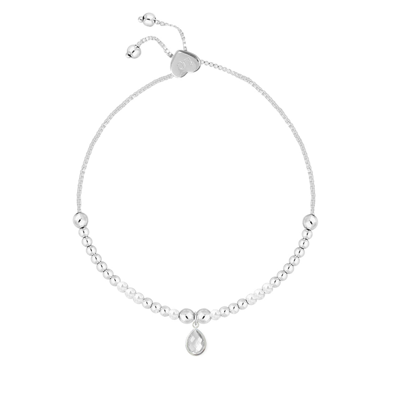 April Birthstone Bracelet – Diamond