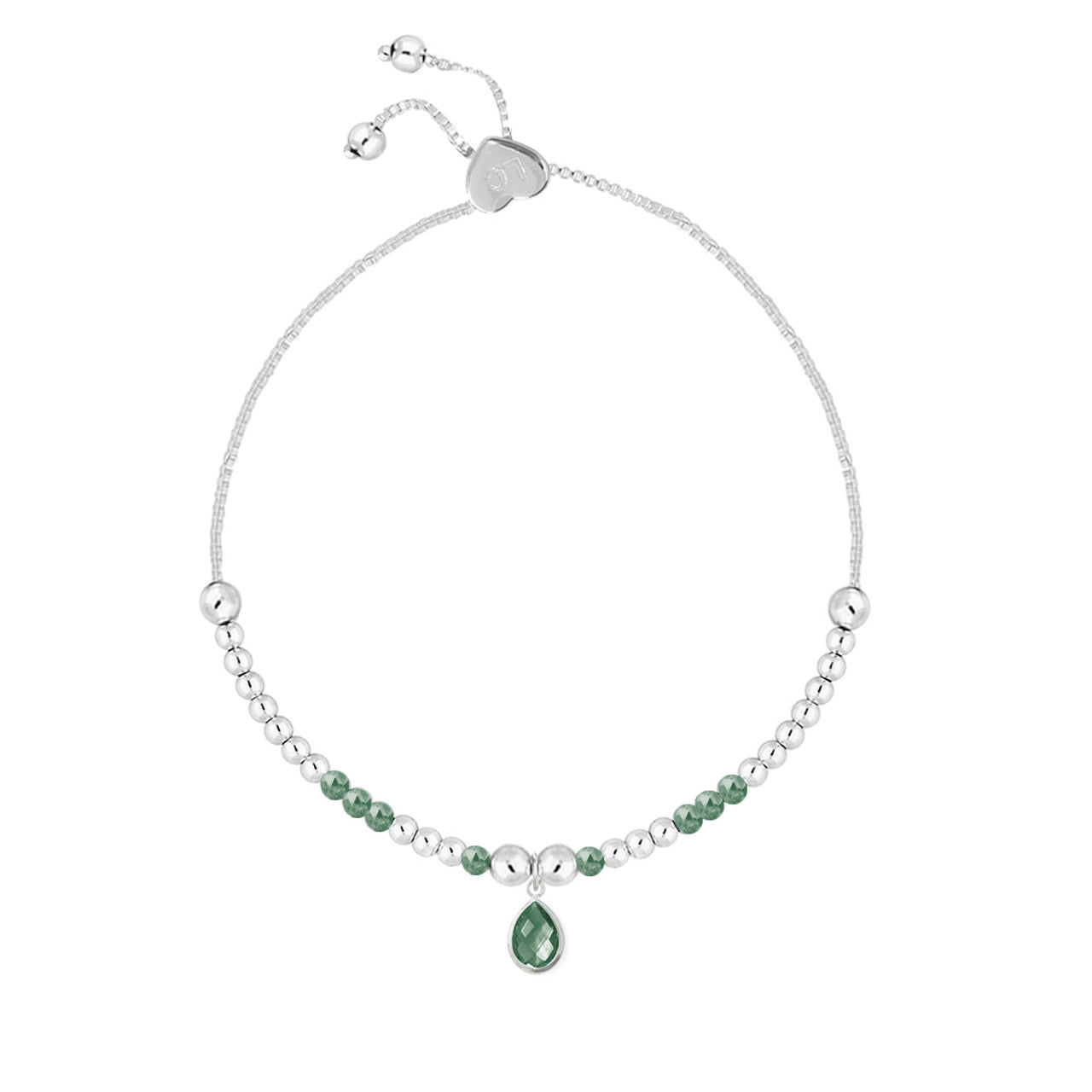 May Birthstone Bracelet – Emerald