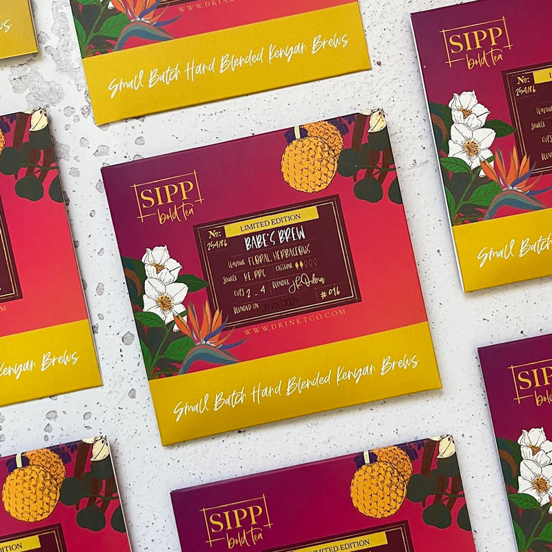 Sipp Bold Tea -Floral Herbaceous (Tea bags)