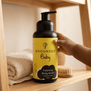 Grounded Baby Foaming Body Wash – Fragrance-Free (500ml)