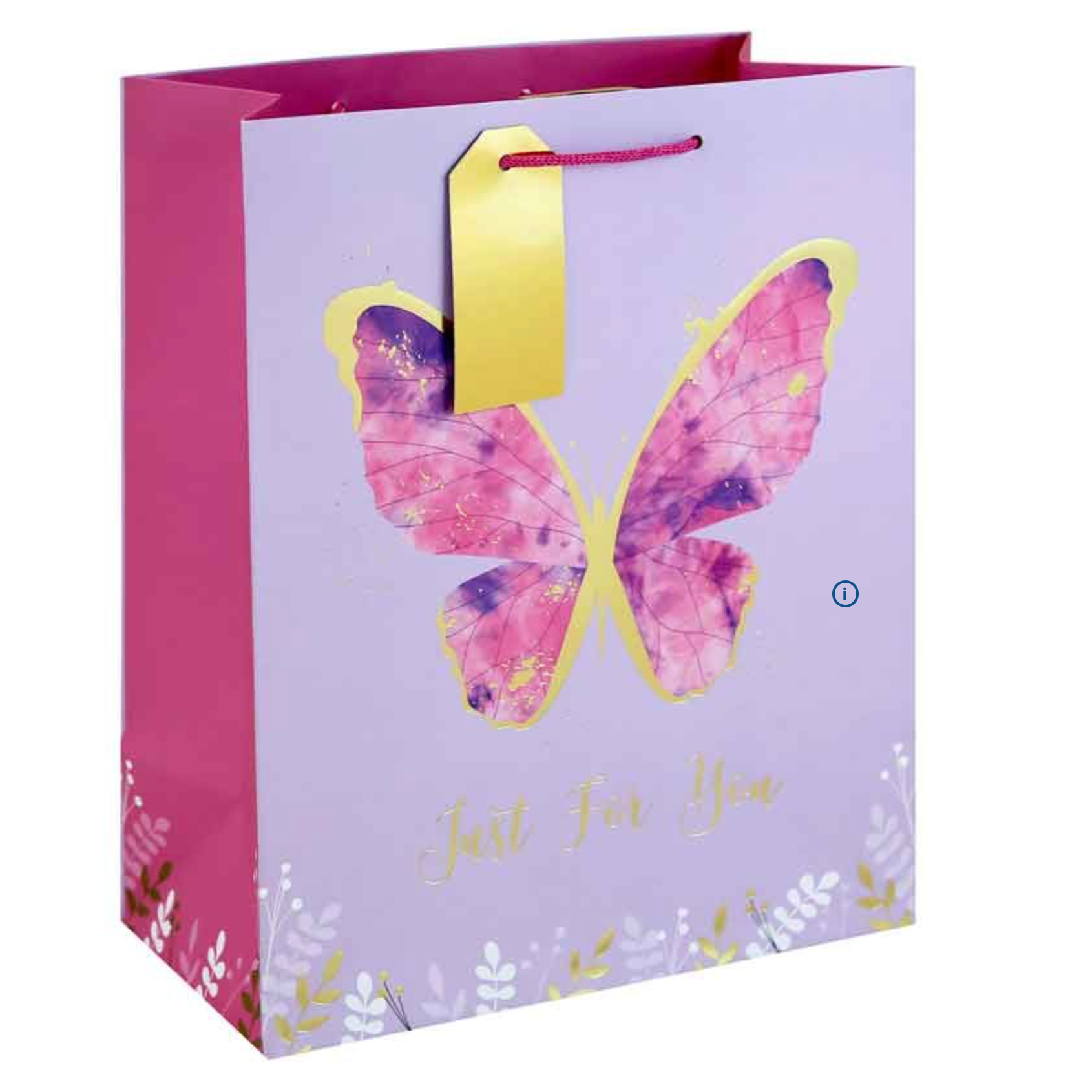 Butterfly Motif Perfume Gift Bag – Medium Large & Small Elegant Gift Bag