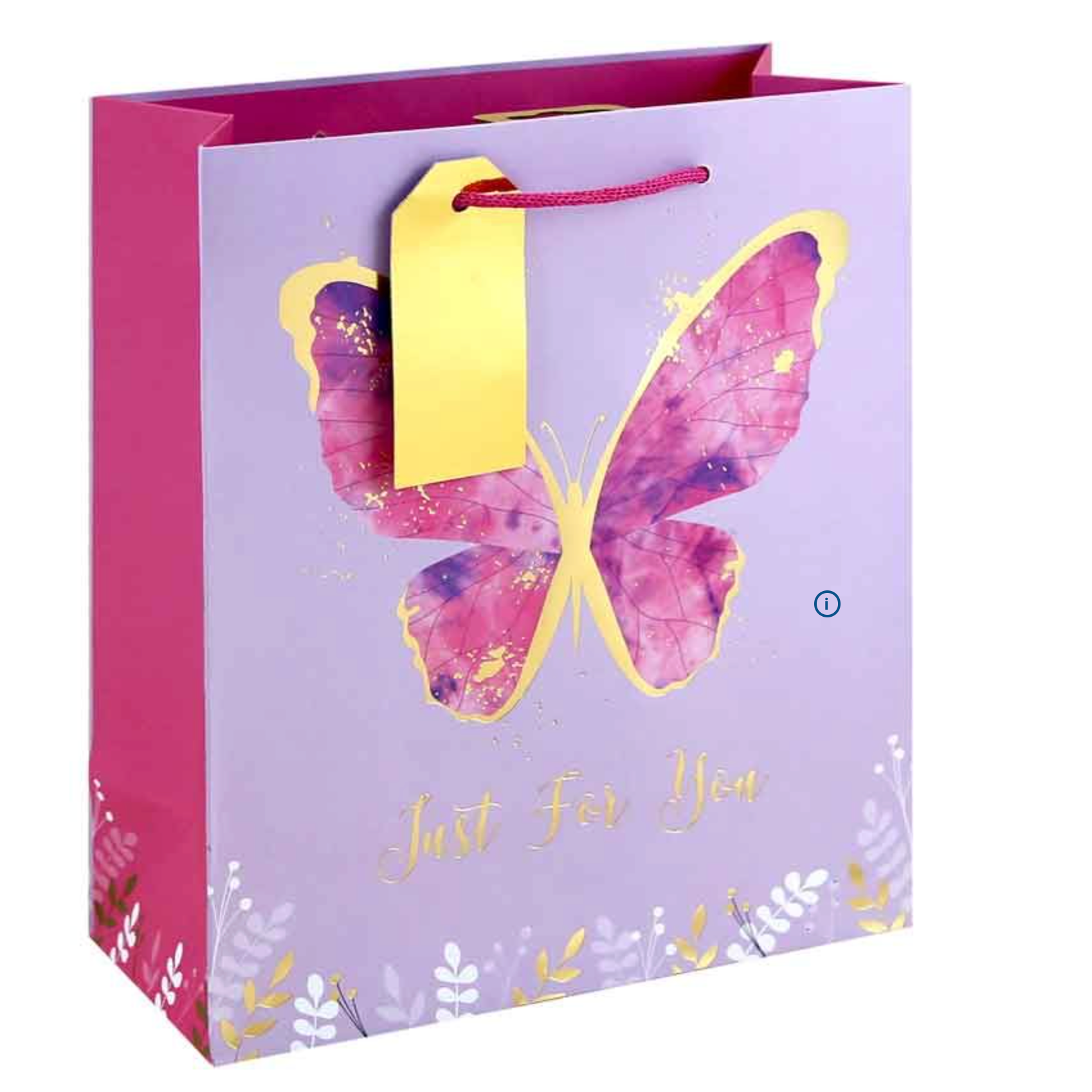 Butterfly Motif Perfume Gift Bag – Medium Large & Small Elegant Gift Bag