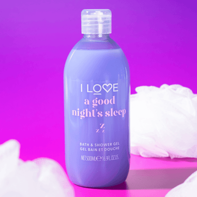 I LOVE Bath Time Treat Good Nights Sleep Shower Gel