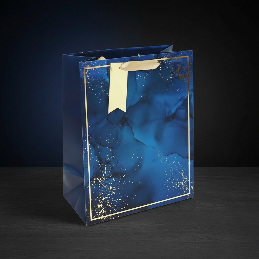 Blue Marble Premium Gift Bag
