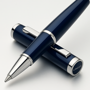 Cross Calais™ Matte Metallic Blue & Chrome Ballpoint Pen