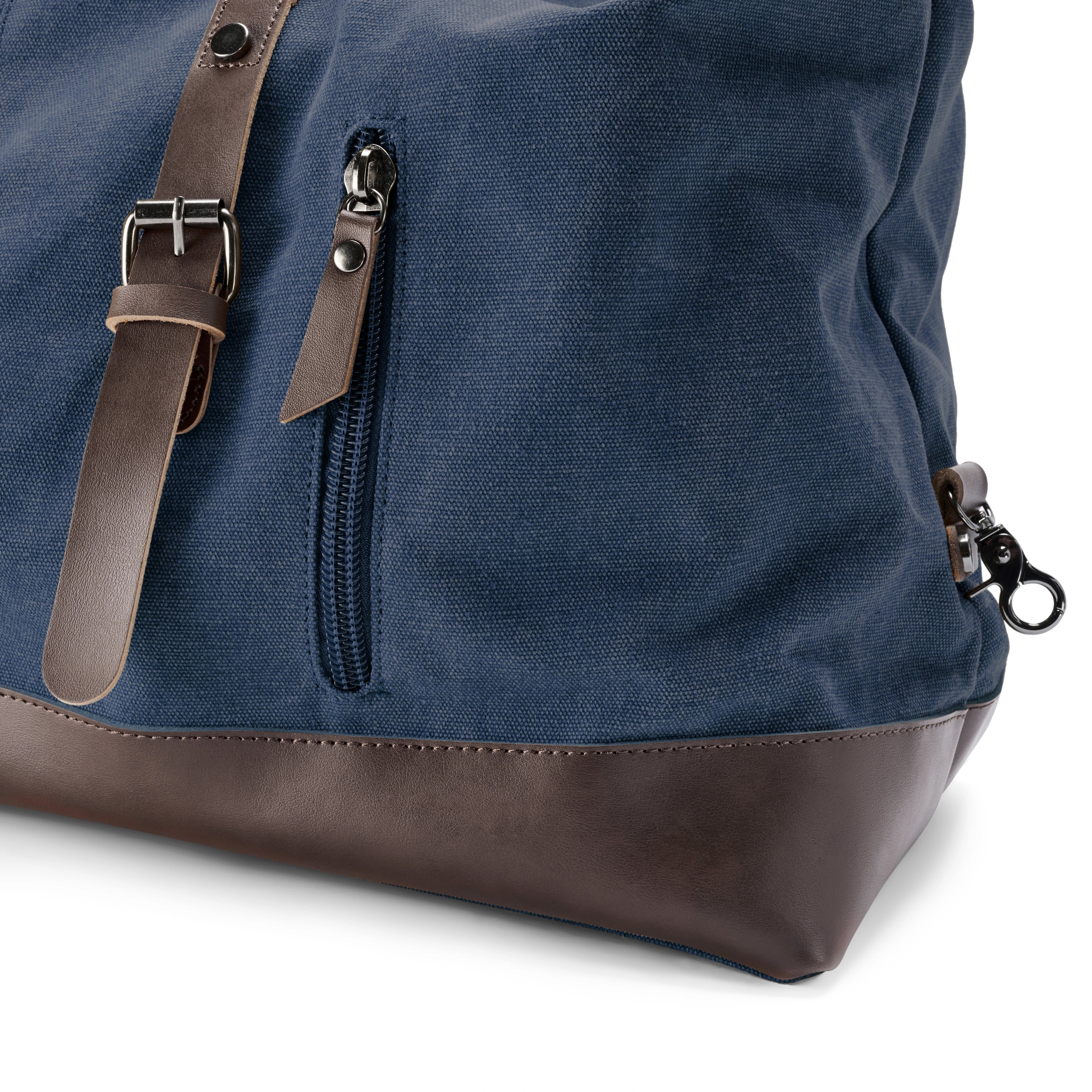 Large Canvas Travel Duffel Bag - Weekend & Gym Overnight Bag with Adjustable Shoulder Strap - 54 × 33 cm