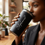 Alex Varga Bosky Vacuum Tumbler - 580ml - Black