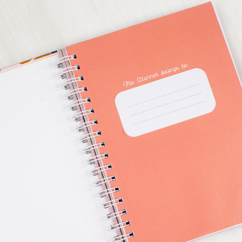 Boss Babe B5 Floral Planner