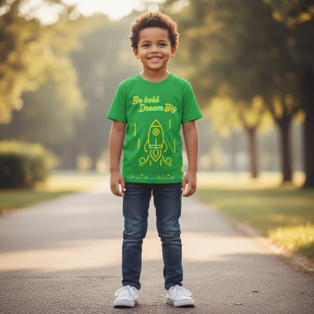 Boys “Be Bold, Dream Big” T-Shirt