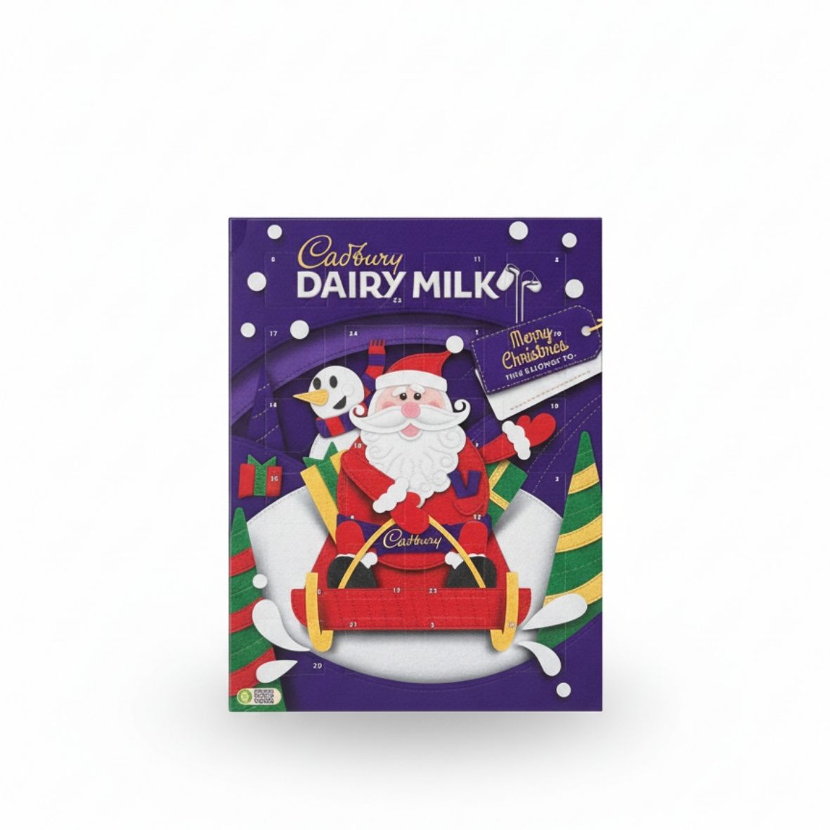 Cadbury Dairy Milk Santa Advent Calendar