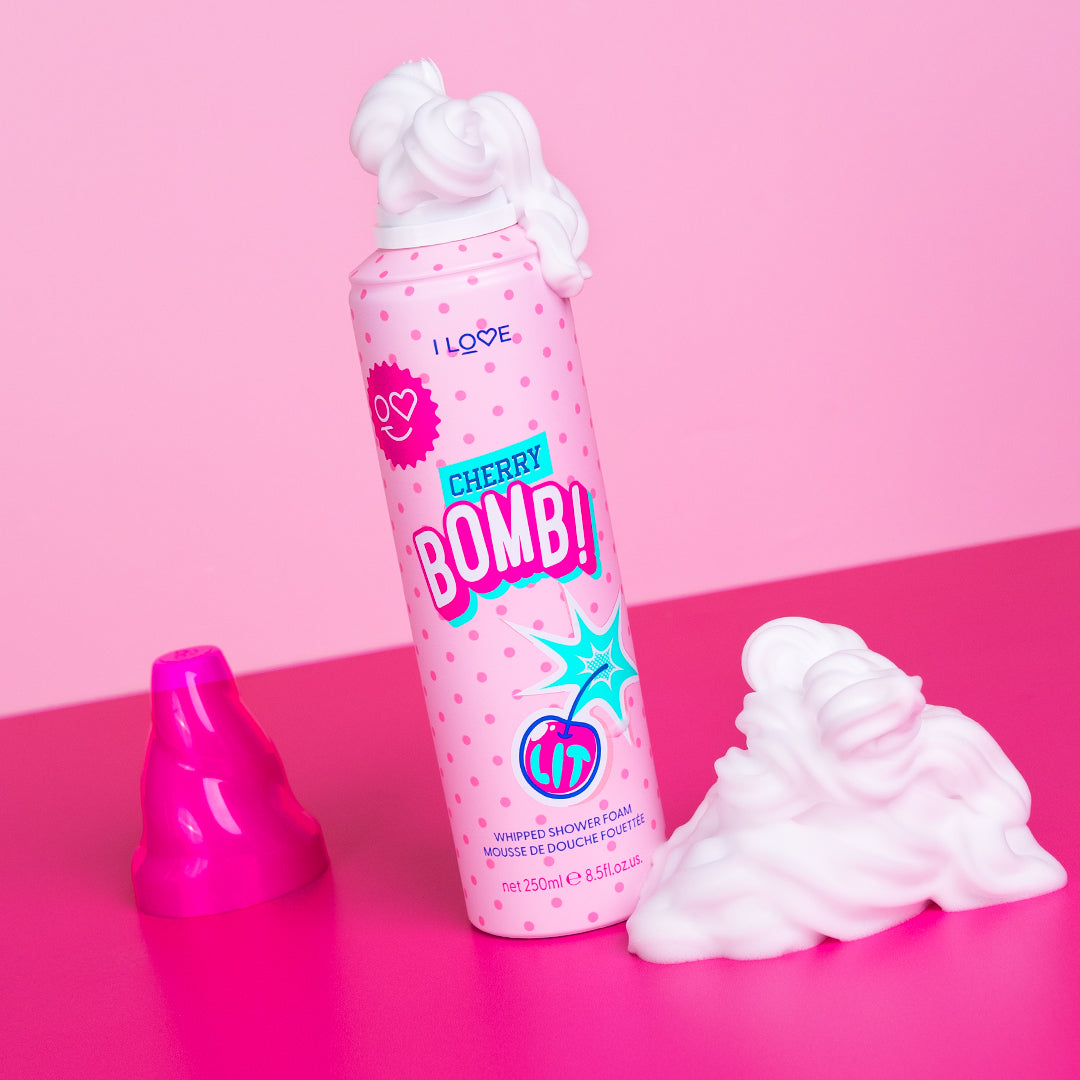 Cherry Bomb Whipped Shower Foam