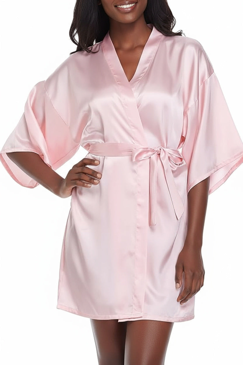 The Blush Bloom Kimono Robe